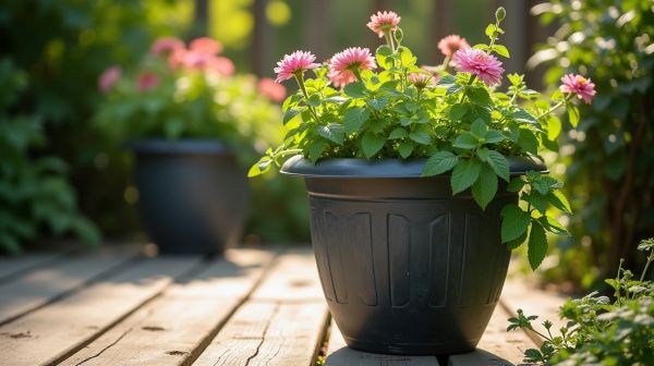 Optimisez votre jardin avec une jardinière plastique de grande taille