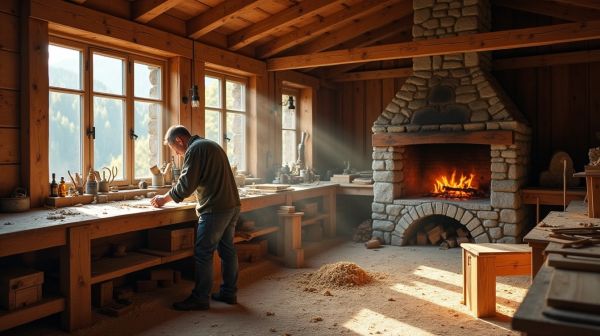 Pourquoi la menuiserie en Haute-Savoie transcende le bois traditionnel