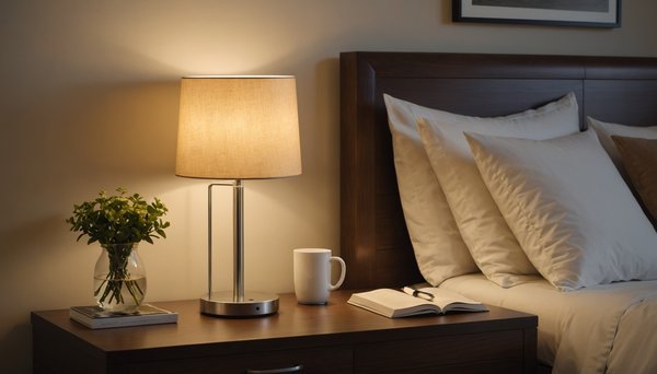 Lampe de chevet led sans fil : confort et style réunis